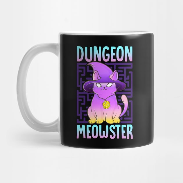 Dungeon Meowster Tabletop Gamer by theperfectpresents